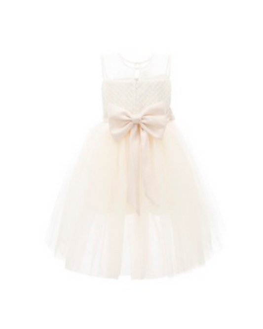 Gold Sleeveless Asymmetric Dress