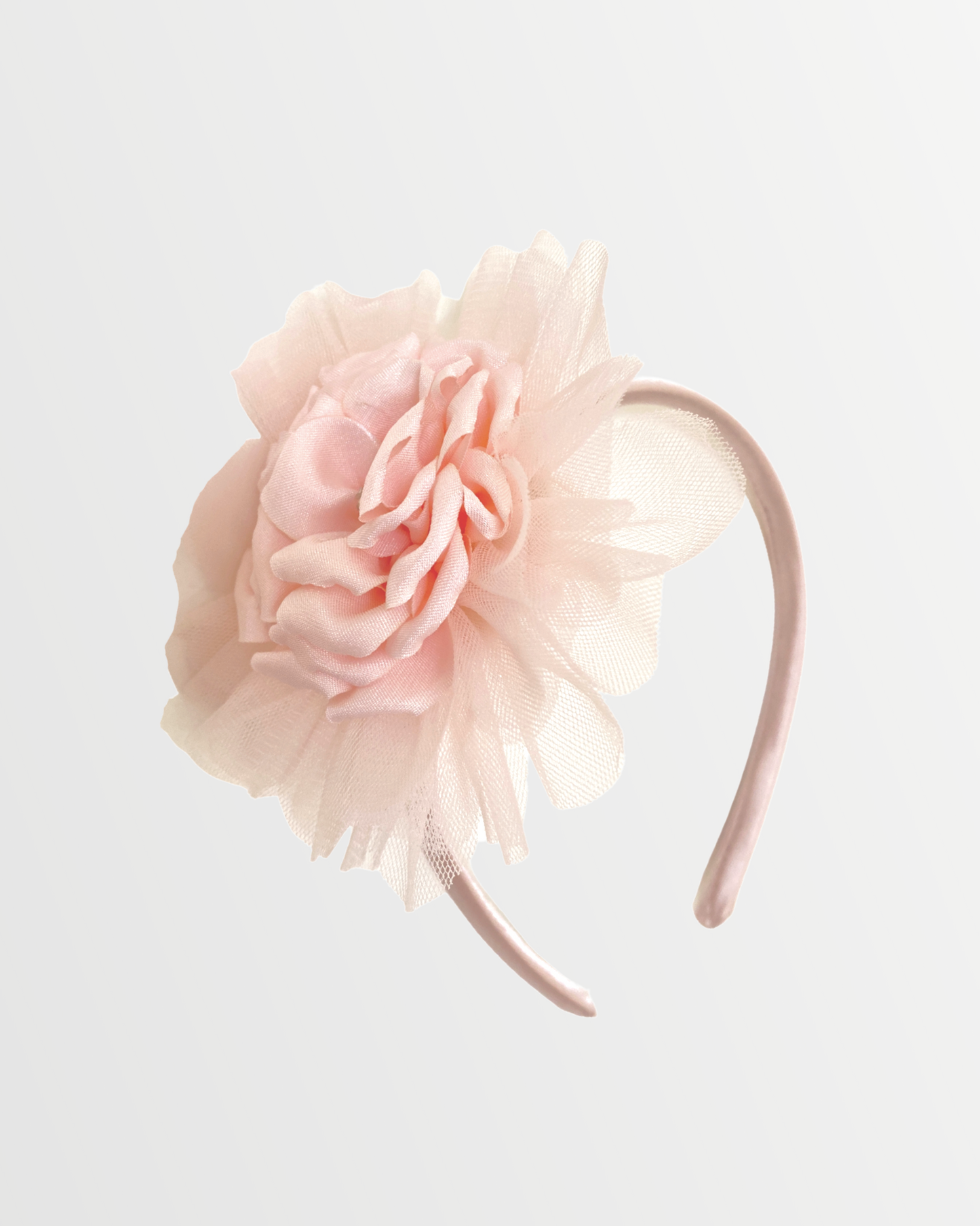 Half Shoulder With Puffy layers And Headband Dress