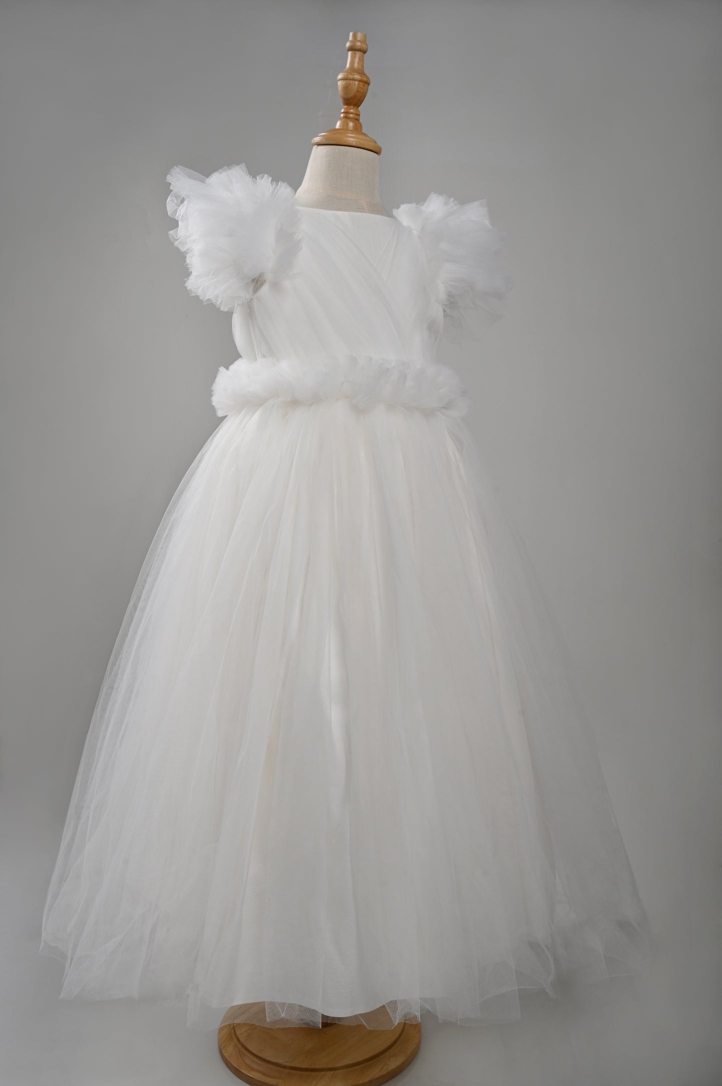 Puffy Tulle Lace Dress