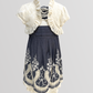 Jeans Dress With Dantelle Jacket