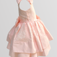 Half Shoulder With Large Ribbon And Headband Dress
