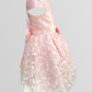 Rose Decorated With Small Ribbon And Headband Dress