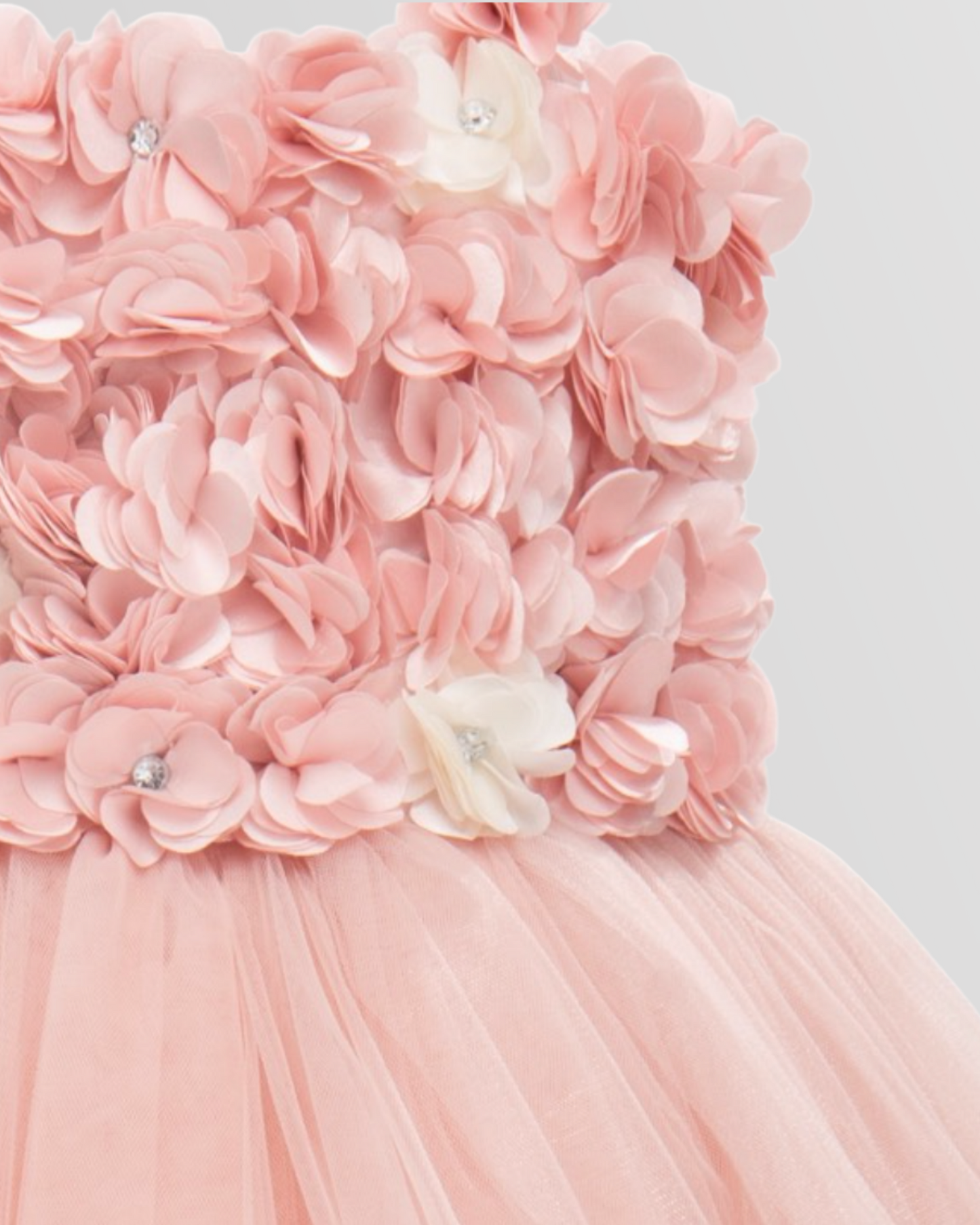 Sleeveless Full Flowered Top Dress