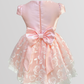 Rose Decorated With Small Ribbon And Headband Dress