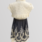 Jeans Dress With Dantelle Jacket