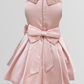 Pearl Decorated With Ribbon Dress
