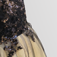 Full-Length Shiny Tulle Lace Puffy Dress