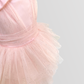 Puffy Tulle Lace With Two Ribbons On Shoulders And Headband Dress