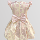 Dotted Satin With Large Ribbon And Headband Dress