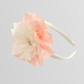 Half Shoulder With Large Ribbon And Headband Dress